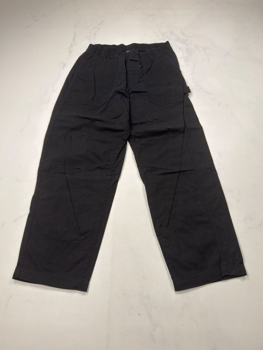 Old Navy Relaxed Pulla Joggers Black Modern Loose Fit - Womens M